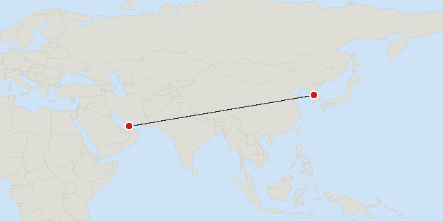 Seoul → Dubai
